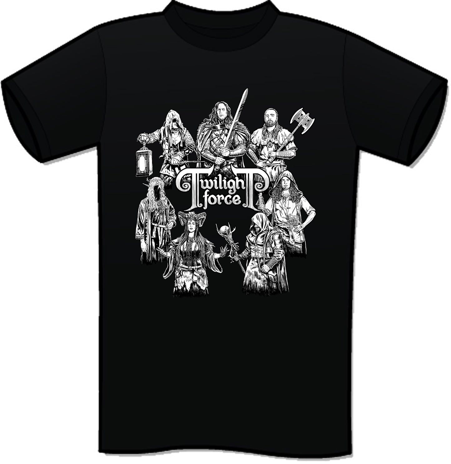 Character Sketch Art T-Shirt