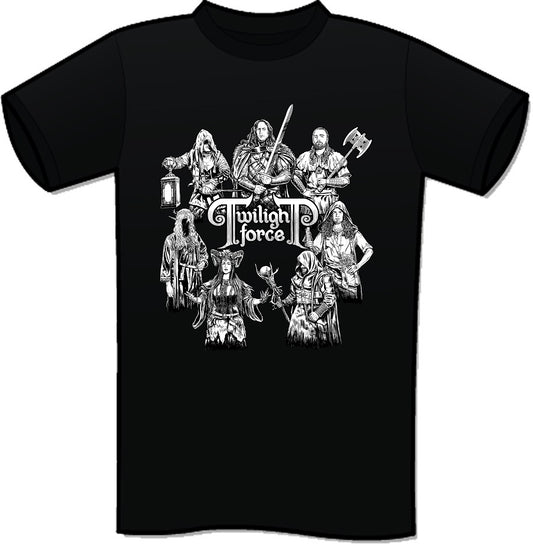 Character Sketch Art T-Shirt