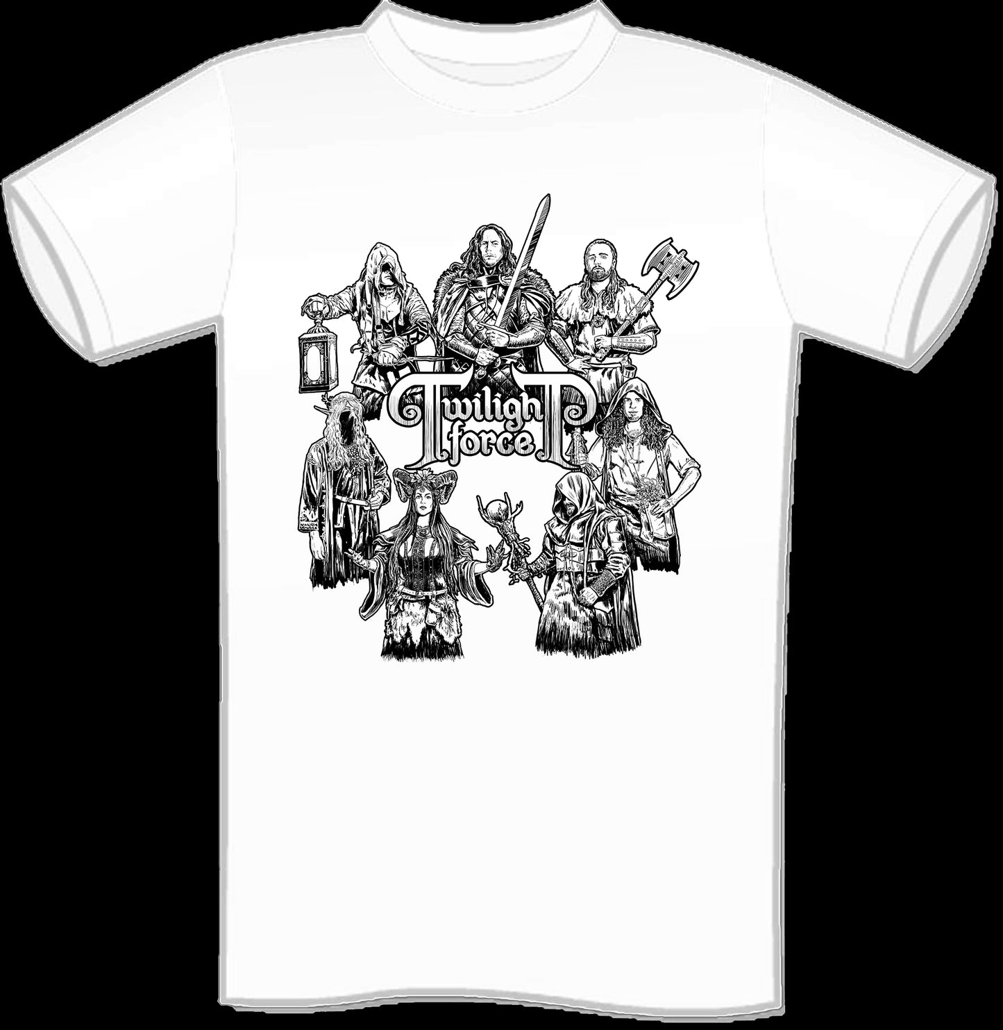 Character Sketch Art T-Shirt