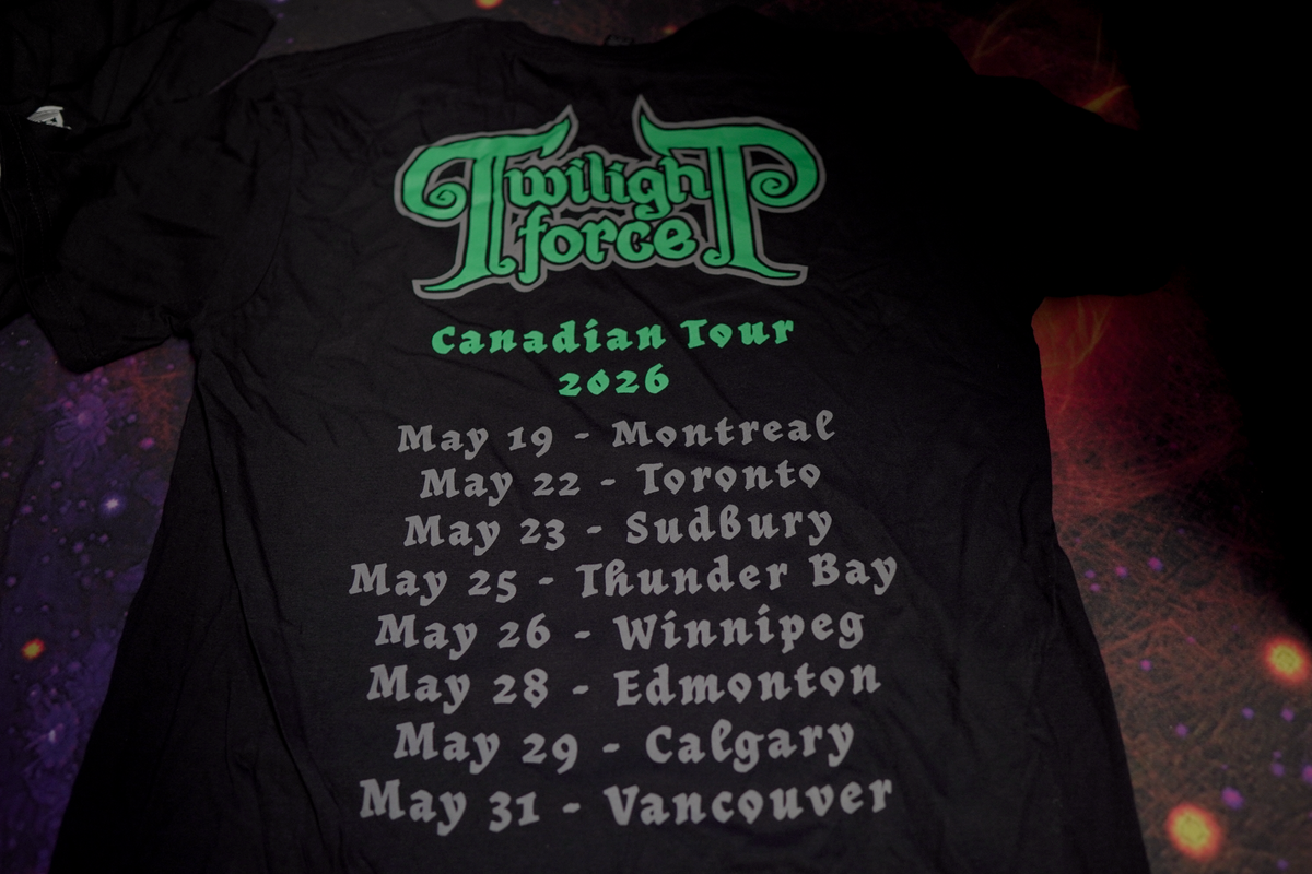 GraveArt Creatures CANADA TOUR TEE
